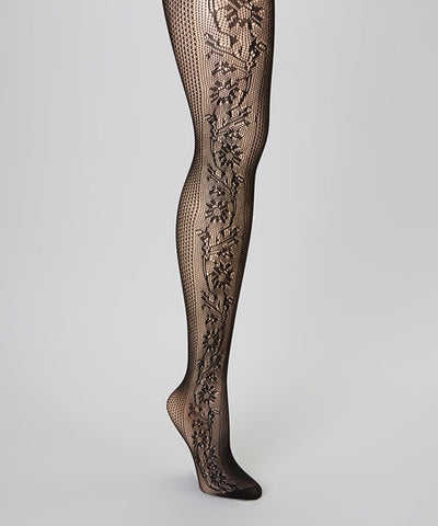 BLACK DAISY LANE FISHNET TIGHTS