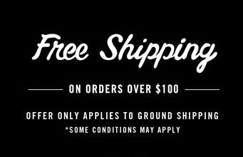 Free Shipping On Orders Over $100